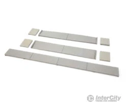 Walthers 83115 Modern Concrete Crossing W/Rerailer Ends -- Kit -Walthers Sales walthers 83115 modern concrete crossing w rerailer ends kit track turnouts 627