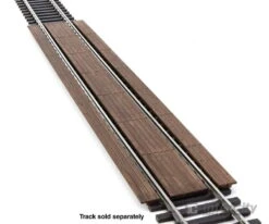 Walthers 83116 Modern Wood Crossing Pkg(2) -- Kit -Walthers Sales walthers 83116 modern wood crossing pkg 2 kit track turnouts 196