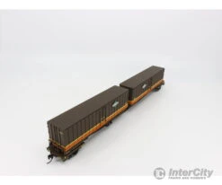 Walthers 932-3923 HO Flexi-Van Flat Freight Car With Trailer Illinois Central (IC) 903 -Walthers Sales walthers 932 3923 ho flexi van flat freight car with trailer illinois central ic 903 cars 339
