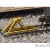 Walthers Cornerstone 2602 Track Bumper - Built-ups -- Yellow Pkg(5)