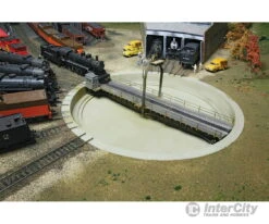 Walthers Cornerstone 2860 Motorized 90' Turntable -- Assembled - 13-3/4" 34.9cm Overall Diameter