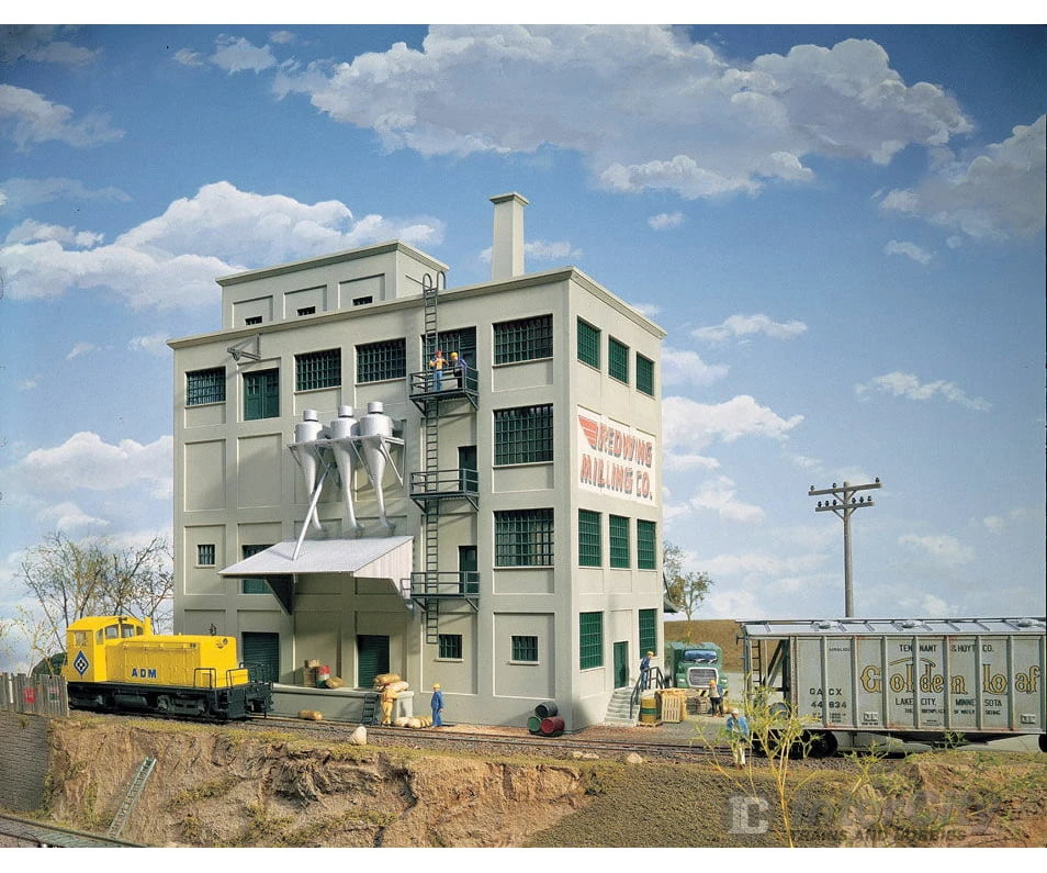 Walthers Cornerstone 3026 Red Wing Milling Co. -- Kit - 8 X 11 X 10-3/8" 20.3 X 28 X 26.4cm 3 Walthers Cornerstone 3026 Red Wing Milling Co. -- Kit - 8 X 11 X 10-3/8" 20.3 X 28 X 26.4cm