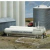Walthers Cornerstone 3129 Propane Tanks -- Kit - Each: 9 X 1-1/2" 22.8 X 3.8cm Pkg(2) -Walthers Sales walthers cornerstone 3129 propane tanks kit each 9 x 1 2 22 8 3 8cm pkg scenery details 551