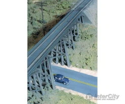 Walthers Cornerstone 3147 Trestle W/Deck Girder Bridge -- Kit - 15-1/2 X 4 X 4" 38.7 X 10 X 10cm