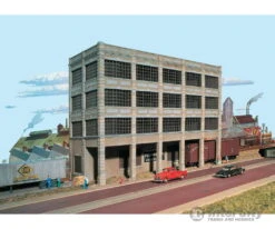 Walthers Cornerstone 3164 Heritage Furniture Background Building -- Kit - Back Wall 11-3/8 X 4-3/4 X 8-15/16" 28.4 X 11.8 X 22.3cm