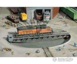 Walthers Cornerstone 3171 90' Turntable -- Kit - Pit Diameter: 13-3/16" 33cm; Bridge Holds Loco Up To 12-3/8" 30.9cm