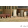 Walthers Cornerstone 3265 Storage Tanks -- Kit Pkg(6)