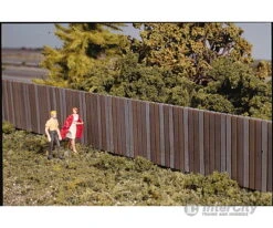 Walthers Cornerstone 3521 Wood Fence - Kit -- 15" 37.5cm Sections - Total Length: 45" 113cm - Height: 1" 2.5cm Pkg(3)