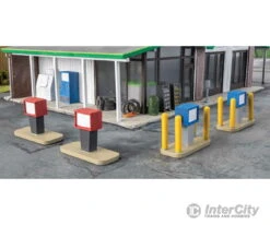 Walthers Cornerstone 3545 Gas Station Details -- Kit