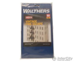 Walthers Cornerstone 3729 Vintage Fire Escape -- Kit -Walthers Sales walthers cornerstone 3729 vintage fire escape kit scenery details 514