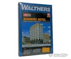 Walthers Cornerstone 3764 Ashmore Hotel -- Kit - 8-5/8 X 4-7/16 X 13-7/8" 21.9 X 11.2 X 35.3cm -Walthers Sales walthers cornerstone 3764 ashmore hotel kit 8 5 x 4 7 16 13 21 9 11 2 35 3cm structures 150