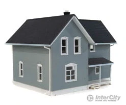 Walthers Cornerstone 3789 Tillman Farm House -- Kit - 4-11/16 X 4-1/4 X 4-3/8" 11.9 X 10.7 X 11.1cm -Walthers Sales walthers cornerstone 3789 tillman farm house kit 4 11 16 x 1 3 8 9 10 7 1cm structures 467