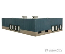 Walthers Cornerstone 3855 Modern Steel Warehouse -- Kit - 10-1/2 X 6-5/16 X 2-13/64" 26.7 X 16 X 5.6cm -Walthers Sales walthers cornerstone 3855 modern steel warehouse kit 10 1 2 x 6 5 16 13 64 26 7 6cm structures 183