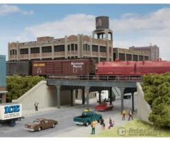 Walthers Cornerstone 3871 Urban Steel Overpass -- Kit