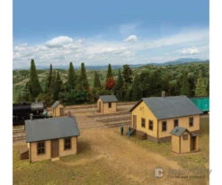 Walthers Cornerstone 4060 Vintage Trackside Structures -- Kit