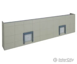 Walthers Cornerstone 4071 Modern Concrete Warehouse Background Building -- Kit - Each: 16-5/8 X 1-3/4 X 4-1/2" 42.2 X 4.4 X 11.4cm -Walthers Sales walthers cornerstone 4071 modern concrete warehouse background building kit each 16 5 8 x 1 3 4 2 42 11 4cm structures 761