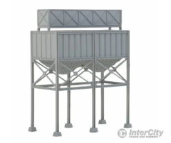 Walthers Cornerstone 4090 Aggregate Bins -- Kit - 4-7/8 X 2-7/16 X 6-1/8" 12.3 X 6.1 X 15.5cm