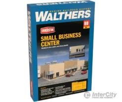 Walthers Cornerstone 4132 Small Business Center -- Kit - 18-1/4 X 10-7/16 X 5-1/4" 46.3 X 26.5 X 13.3cm As Shown -Walthers Sales walthers cornerstone 4132 small business center kit 18 1 4 x 10 7 16 5 46 3 26 13 3cm as shown structures 913