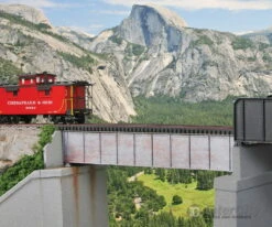 Walthers Cornerstone 4506 50' Single-Track Railroad Deck Girder Bridge -- Kit 6-7/8 X 1-3/16 X 1-3/16" 17.4 X 3.0 X 3.0cm