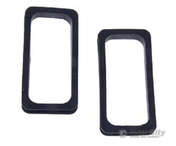 Walthers Cornerstone 977 Diaphragms -- Black Rubber - 1 Pair