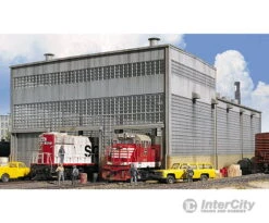 Walthers Cornerstone HO 2916 Diesel House -- Kit - 9-1/4 X 16-7/8 X 6-1/2" 23.5 X 42.8 X 16.4cm