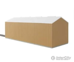 Walthers Cornerstone HO 2985 Modern Single-Track Engine House -- Kit - 11 X 4-1/4 X 4-1/4" 27.9 X 10.7 X 10.7cm -Walthers Sales walthers cornerstone ho 2985 modern single track engine house kit 11 x 4 1 27 9 10 7 7cm structures 740