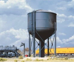 Walthers Cornerstone HO 3043 Steel Water Tank -- Kit - 3-1/4 X 3 X 7" 11.3 X 7.5 X 17.5 Cm
