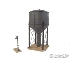 Walthers Cornerstone HO 3043 Steel Water Tank -- Kit - 3-1/4 X 3 X 7" 11.3 X 7.5 X 17.5 Cm -Walthers Sales walthers cornerstone ho 3043 steel water tank kit 3 1 4 x 7 11 5 17 cm structures 423