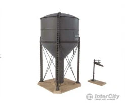 Walthers Cornerstone HO 3043 Steel Water Tank -- Kit - 3-1/4 X 3 X 7" 11.3 X 7.5 X 17.5 Cm -Walthers Sales walthers cornerstone ho 3043 steel water tank kit 3 1 4 x 7 11 5 17 cm structures 694