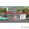 Walthers Cornerstone HO 3484 Vintage Dairy Queen(R) -- Kit - 5-1/16 X 3-1/2 X 2-3/8" 12.8 X 8.8 X 6cm