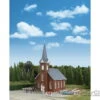 Walthers Cornerstone HO 3496 Brick Church -- Kit - 8-1/16 X 4-9/16 X 10-3/4" 20.4 X 11.5 X 27.2cm -Walthers Sales walthers cornerstone ho 3496 brick church kit 8 1 16 x 4 9 10 3 20 11 5 27 2cm structures 725