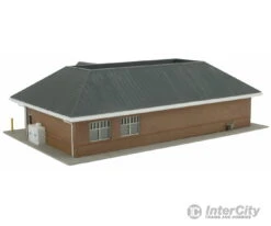 Walthers Cornerstone HO 3537 Modern Gas Station -- Kit - Main Building: 10-7/16 X 6-1/2 X 3-1/8" 26.5 X 16.5 X 7.9cm -Walthers Sales walthers cornerstone ho 3537 modern gas station kit main building 10 7 16 x 6 1 2 3 8 26 5 9cm structures 437