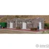 Walthers Cornerstone HO 4056 Brick Mission-Style Santa Fe Freight House -- Kit - 9-1/2 X 6-1/2 X 2-1/2" 24.1 X 16.5 X 6.3cm