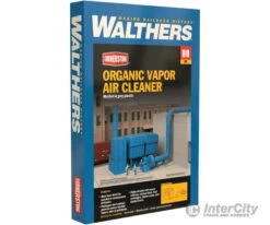 Walthers Cornerstone HO 4086 Organic Vapor Air Cleaner (RTO) - Cornerstone Modern Industrial Park -- Kit - 6-1/2 X 5 X 5-1/8" 16.5 X 12.7 X 13cm -Walthers Sales walthers cornerstone ho 4086 organic vapor air cleaner rto modern industrial park kit 6 1 2 x 5 8 16 12 7 13cm scenery details 776