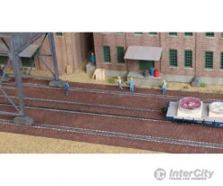 Walthers Cornerstone HO 4097 Brick Craneway Base And Street 3-Pack -- Kit - Each Section: 12-5/8 X 5-1/2" 32 X 13.9cm