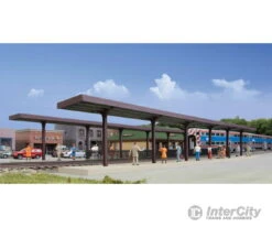 Walthers Cornerstone HO 4099 Suburban Station Platforms -- Kit Pkg(4) - Each: 16 X 1-5/8 X 2" 40.6 X 4.1 X 5.1cm