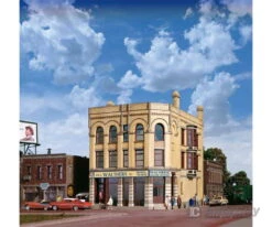 Walthers Cornerstone HO 4203 Walthers Water Street Building -- Kit - 7-3/4 X 4-3/4 X 7-1/8" 19.4 X 11.9 X 17.8cm