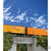 Walthers Cornerstone HO 4505 30' Single-Track Railroad Deck Girder Bridge -- Standard Level Kit 4-3/16 X 1-3/16" X 1-3/16" 10.6 X 3.0 X 3.0cm -Walthers Sales walthers cornerstone ho 4505 30 single track railroad deck girder bridge standard level kit 4 3 16 x 1 10 6 0 0cm tunnels bridges 196