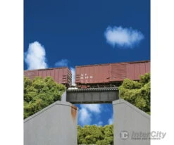 Walthers Cornerstone HO 4509 30' Single Track Railroad Deck Girder Bridge -- Low Level Kit - 4-1/8 X 1-3/8 X 1-1/8" 10.4 X 3.4 X 2.8cm