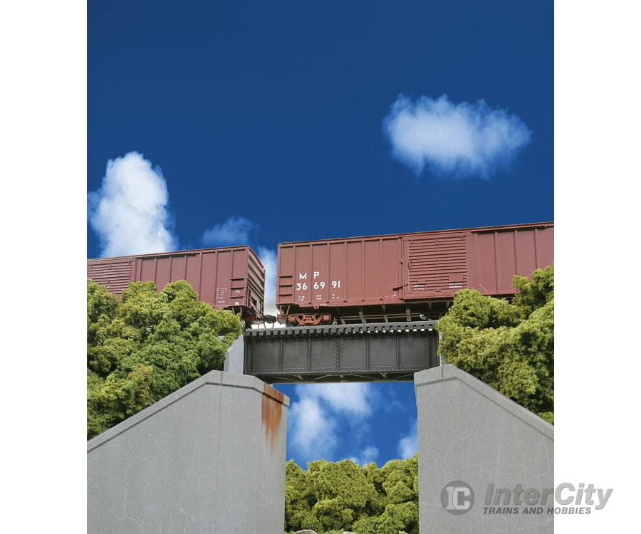 Walthers Cornerstone HO 4509 30' Single Track Railroad Deck Girder Bridge -- Low Level Kit - 4-1/8 X 1-3/8 X 1-1/8" 10.4 X 3.4 X 2.8cm 3 Walthers Cornerstone HO 4509 30' Single Track Railroad Deck Girder Bridge -- Low Level Kit - 4-1/8 X 1-3/8 X 1-1/8" 10.4 X 3.4 X 2.8cm
