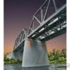 Walthers Cornerstone HO 4552 Double-Track Railroad Bridge Concrete Pier 2-Pack -- Kit 5-7/16 X 1-1/4 X 5-1/8" 13.8 X 3.1 X 13cm -Walthers Sales walthers cornerstone ho 4552 double track railroad bridge concrete pier 2 pack kit 5 7 16 x 1 4 8 13 3 13cm tunnels bridges 291