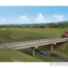 Walthers Cornerstone HO 4592 Modern Long-Span Concrete Railroad Bridge -- Kit - 20-7/8 X 2-7/8" 53 X 7.3cm -Walthers Sales walthers cornerstone ho 4592 modern long span concrete railroad bridge kit 20 7 8 x 2 53 3cm tunnels bridges 521