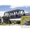 Walthers Cornerstone N 3242 Double-Track Truss Bridge -- Kit - 10 X 2-3/4 X 2-3/4" 25 X 6.8 X 6.8cm -Walthers Sales walthers cornerstone n 3242 double track truss bridge kit 10 x 2 3 4 25 6 8 8cm tunnels bridges 689