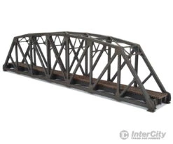 Walthers Cornerstone N 3870 Single-Track Arched Pratt Truss Bridge -- Kit - 14-3/32 X 2 X 3-1/2" 35.7 X 5 X 8.8cm -Walthers Sales walthers cornerstone n 3870 single track arched pratt truss bridge kit 14 3 32 x 2 1 35 7 5 8 8cm structures 112