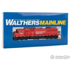 Walthers HO 20305 EMD SD60M With 3-Piece Windshield - ESU(R) Sound & DCC - Canadian Pacific #6258 (red, White, Black) -Walthers Sales walthers ho 20305 emd sd60m with 3 piece windshield esu r sound dcc canadian pacific 6258 red white black locomotives 659