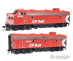 Walthers HO 42550 EMD FP7 & F7B - LokSound 5 Sound & DCC -- Canadian Pacific #4066 & 4474 (red, White W/Multi-mark)