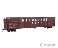 Walthers HO 6120 61' Wood Chip Gondola - Milwaukee Road #276147