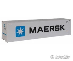 Walthers HO 8353 40' Hi Cube Smooth Side Reefer Container - Assembled - Maersk