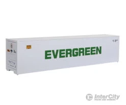 Walthers HO 933-1854 40' Reefer Container - Evergreen