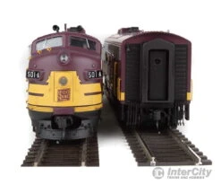 Walthers Life-Like 49520 HO EMD FP7 - F7B Standard DC -- Soo Line 501A, 501C (Maroon, Dulux Gold, Black) -Walthers Sales walthers life like 49520 ho emd fp7 f7b standard dc soo line 501a 501c maroon dulux gold black locomotives 730